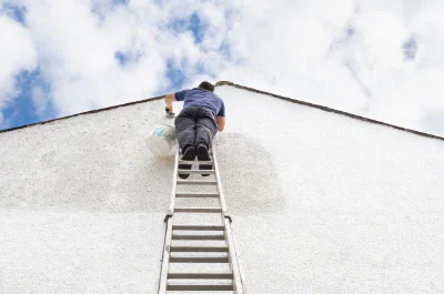 Peinture extérieure à Folleville — façades et ravalement
